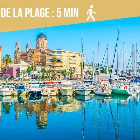Centre Ville, Parking, 2 Min Gare Lejlighed Saint-Raphaël